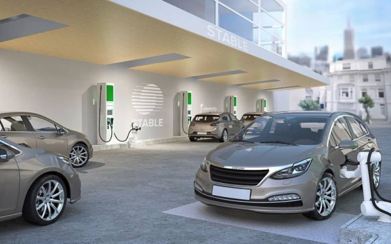 Primeira estação de carregamento robótica para carros elétricos e autónomos em 2020